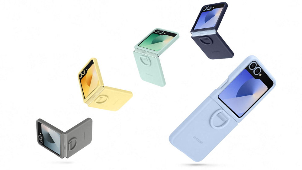 Kryt na mobil Samsung Silicone Case na Galaxy Z Flip6/Z Flip7 FE - Navy