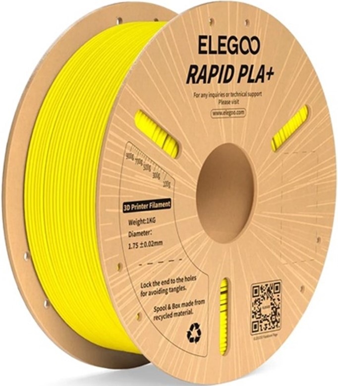 Tisková struna Elegoo Rapid PLA+ 1,75mm - žlutá