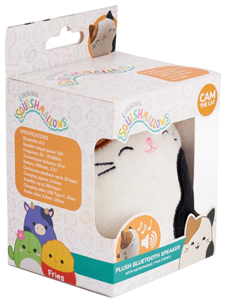 Přenosný reproduktor Lazerbuilt Squishmallows Cam v krabici