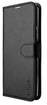 Pouzdro na mobil flipové FIXED Opus na Samsung Galaxy S26 - černé