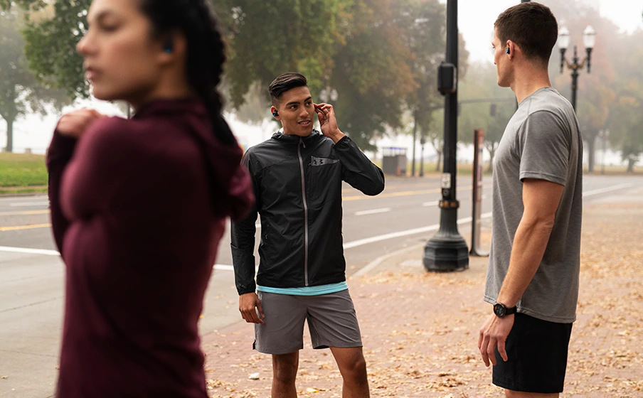 Sluchátka JBL Under Armour True Wireless Flash černá