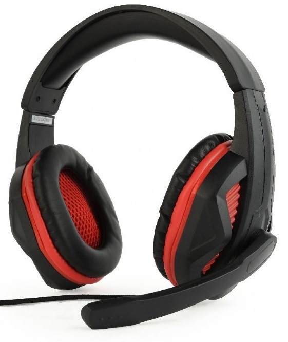 Headset Gembird GHS-03 Gaming černý/červený