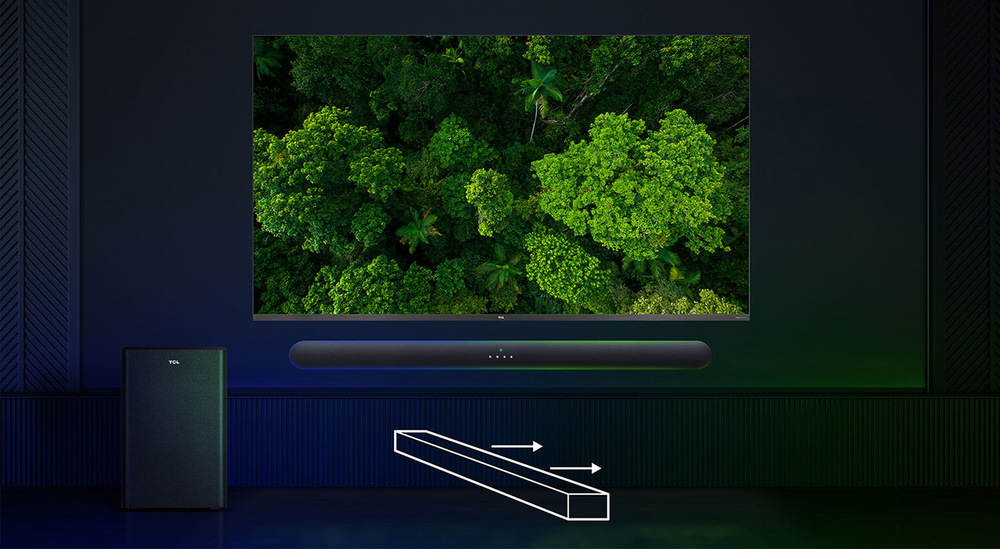 Soundbar TCL TS6110 černý Soundbar TCL TS6110 černý