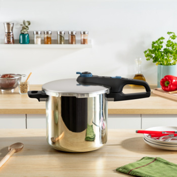Tlakový hrnec Tefal Secure Trendy P2584401, 8 l nerez