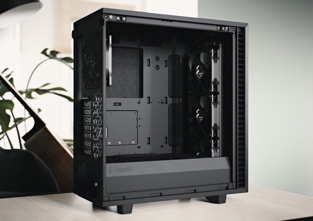 Case FRACTAL DESIGN Define 7 Compact Tempered Glass Light Tint černá Fractal Design Define 7 Compact Tempered Glass Light Tint