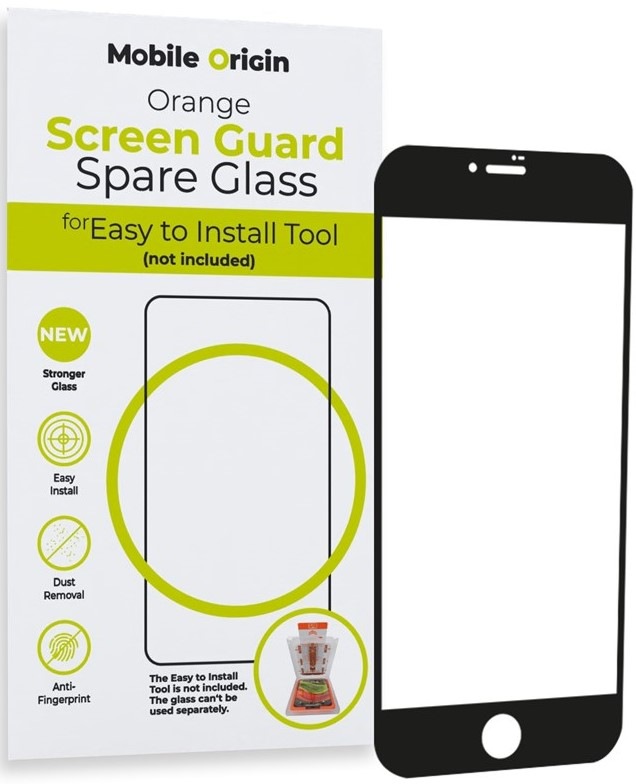 Tvrzené sklo Mobile Origin Orange Screen Guard Spare Glass na Apple iPhone 8/7/SE (2022)/SE (2020)