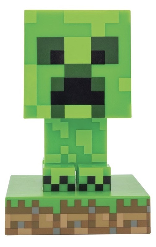 Dekorativní LED Paladone Minecraft - Creeper zelená