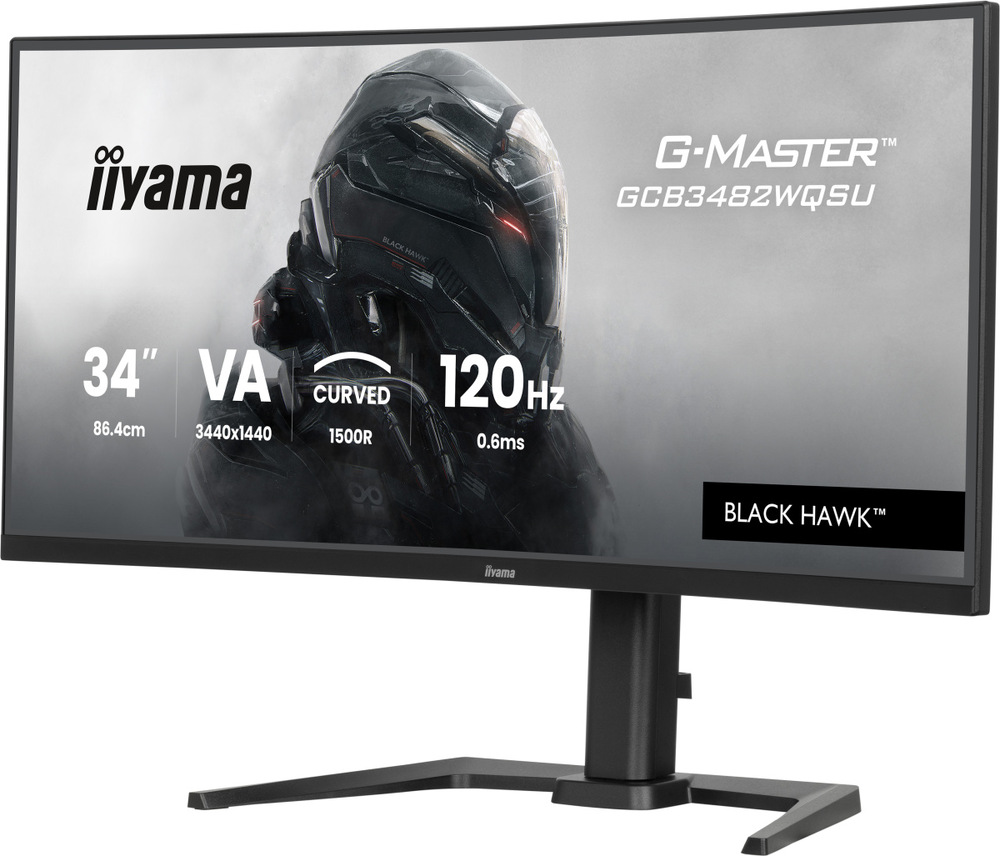 Herní monitor IIYAMA G-Master GCB3482WQSU-B1 černý