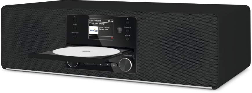 TechniSat DIGITRADIO 380 CD IR, černá