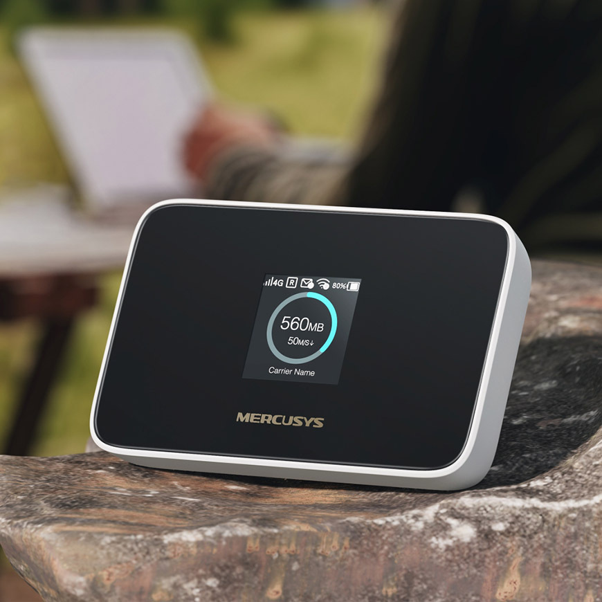 Router Mercusys MT115 4G LTE Mobile černý/bílý Router Mercusys MT115 4G LTE Mobile rychlost