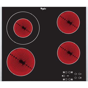 Sklokeramická varná deska Whirlpool AKT 8130/LX černá