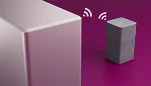 Subwoofer Philips TAW8506 stříbrný Subwoofer Philips TAW8506 stříbrný