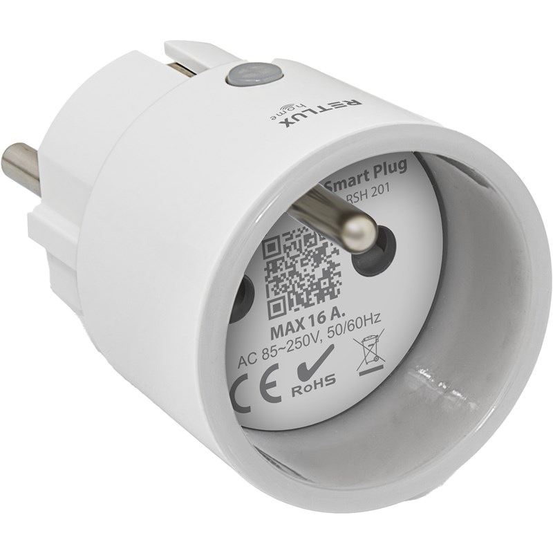 Chytrá zásuvka RETLUX RSH 201 Wifi Smart FR 16A bílá