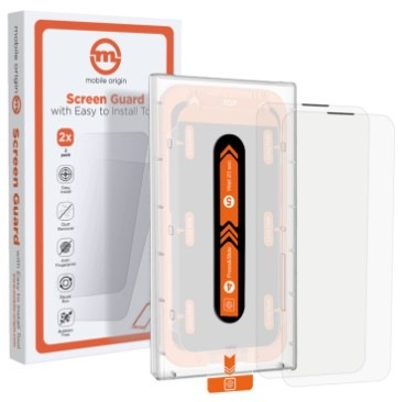 Tvrzené sklo Mobile Origin Orange Screen Guard na Apple iPhone 14 Pro Max s aplikátorem (2 ks) Tvrzené sklo Mobile Origin Orange Screen Guard na Apple iPhone 14 Pro Max s aplikátorem (2 ks)