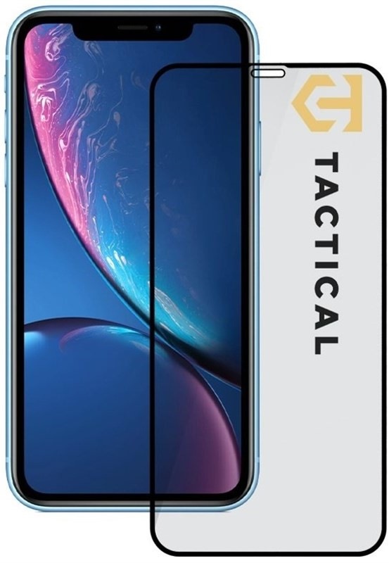 Tvrzené sklo Tactical Shield 5D na Apple iPhone 11/XR - černé