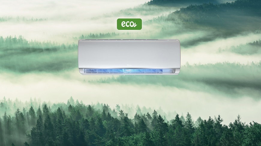 Klimatizace splitová TCL TAC-12CHSD/XA41I + SN12F1S0 bílá Splitová klimatizace TCL Smart Air Soft Care režim ECO