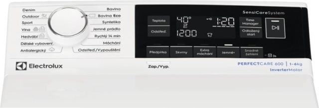 Pračka Electrolux PerfectCare 600 EW6T3262IC bílá
