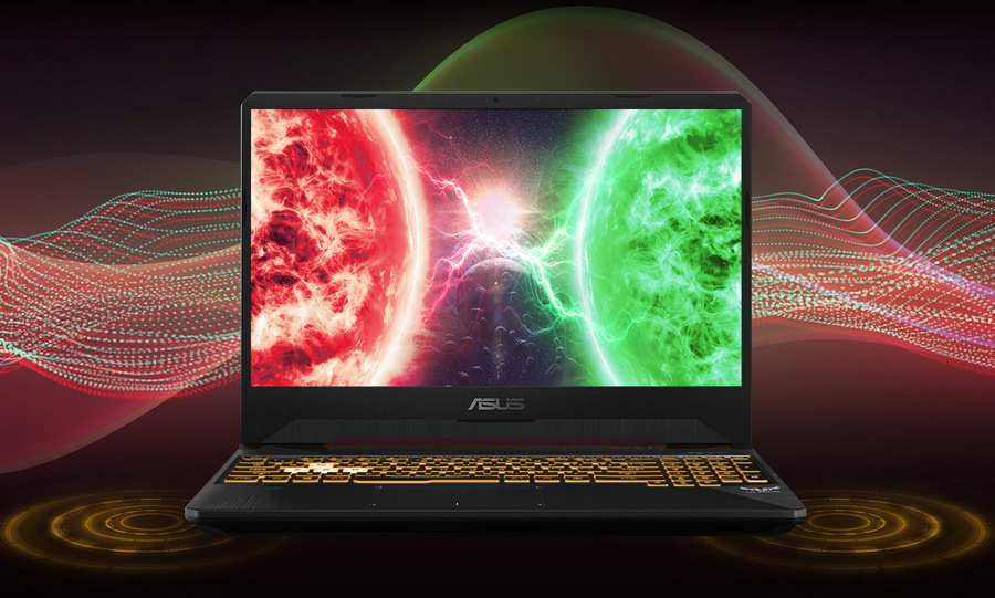 Notebook Asus TUF Gaming FX505DT-BQ051T černý