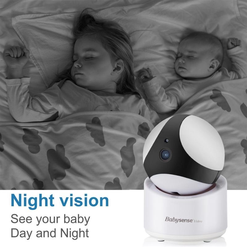 Dětská elektronická chůva Babysense Video Baby Monitor V65 bílá