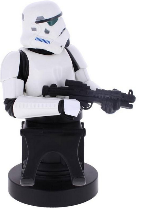 Držák EXG Cable Guy - Imperial Stormtrooper černý/bílý Exquisite Gaming Cable Guy - Imperial Stormtrooper (CGCRSW400357)