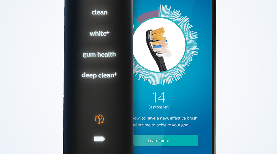 Zubní kartáček Philips Sonicare 9400 DiamondClean HX9917/89 černý Philips HX9917/89 Sonicare 9400 DiamondClean
