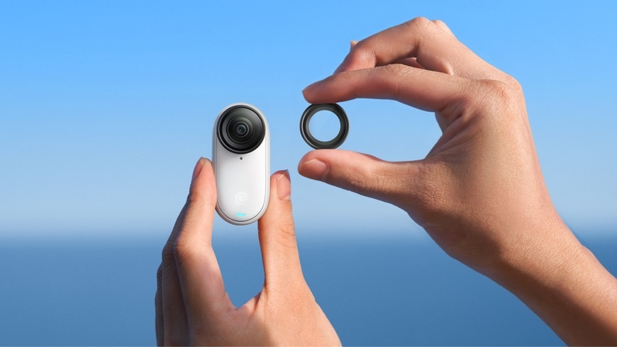Outdoorová kamera Insta360 GO 3S - 64GB černý Insta360 GO 3S – 64 GB, černá
