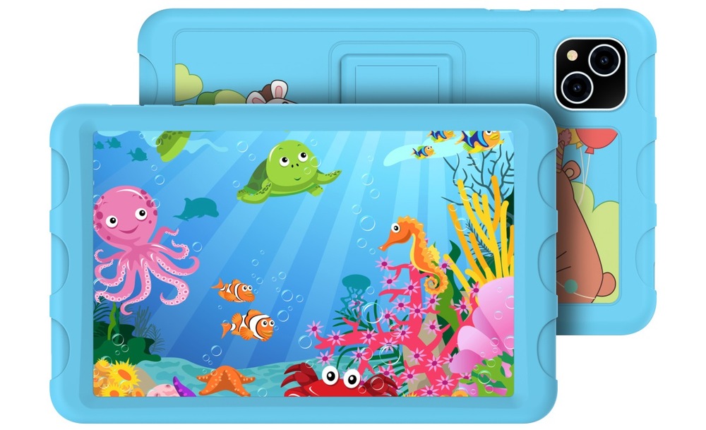Dotykový tablet iGET Smart W8 Kids 4 GB / 64 GB + dětský kryt modrý Dotykový tablet iGET Smart W8 Kids 4 GB / 64 GB + dětský kryt modrý
