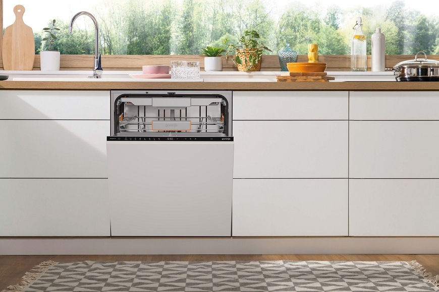 Vestavná myčka Gorenje GV663B66, v prostoru