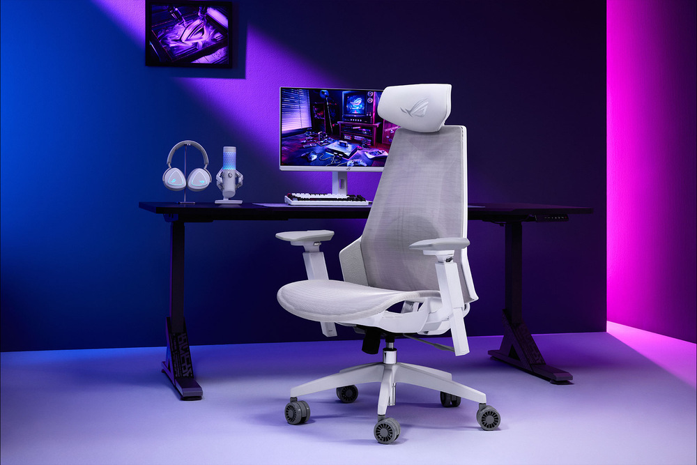 Herní židle Asus ROG Destrier Core bílá