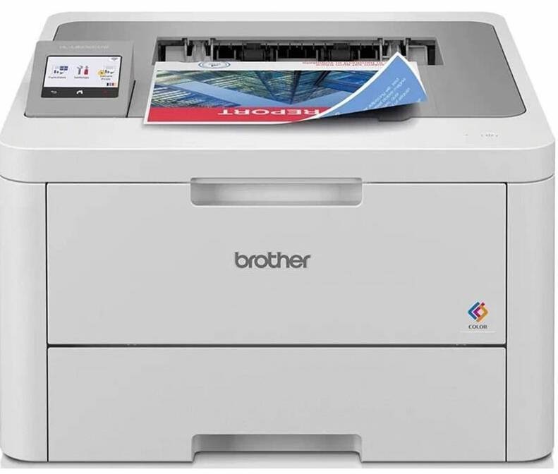 Brother HL-L8230CDW barevná laserová tiskárna A4 v bílé barvě s dotykovým displejem a duplexním tiskem