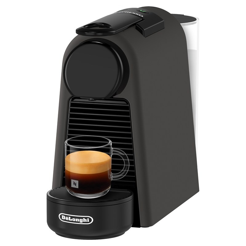 Kapslový kávovar De'Longhi Nespresso Essenza Mini EN85.BKMT v univerzální matné černé barvě