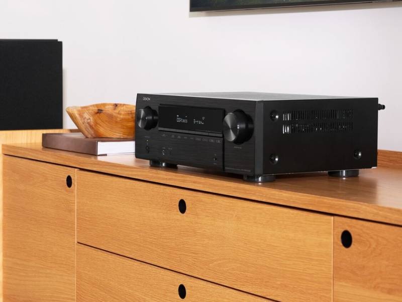 AV Receiver Denon AVR-X1800H DAB + repro Polk ES55/ES30/ES10 černý