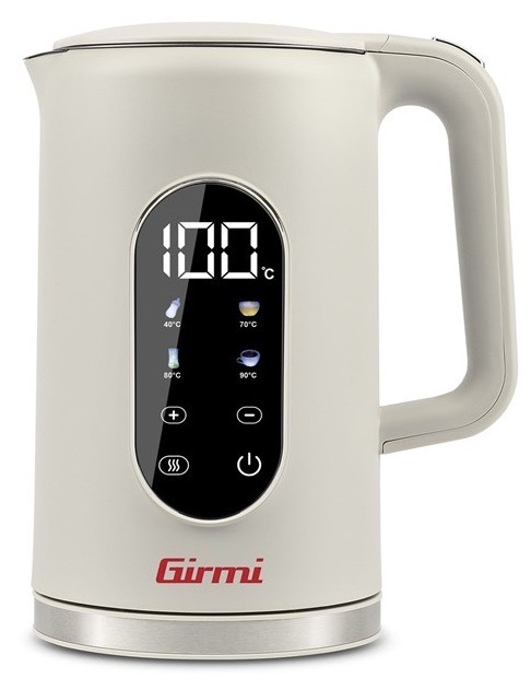 Rychlovarná konvice Girmi s objemem 1,7 l, automatické vypnutí