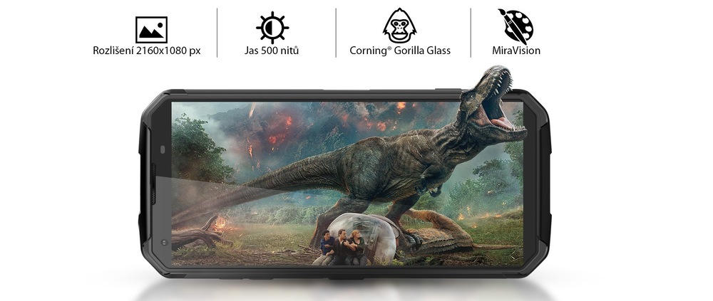 Mobilní telefon iGET BLACKVIEW GBV9500 Plus Dual SIM černý