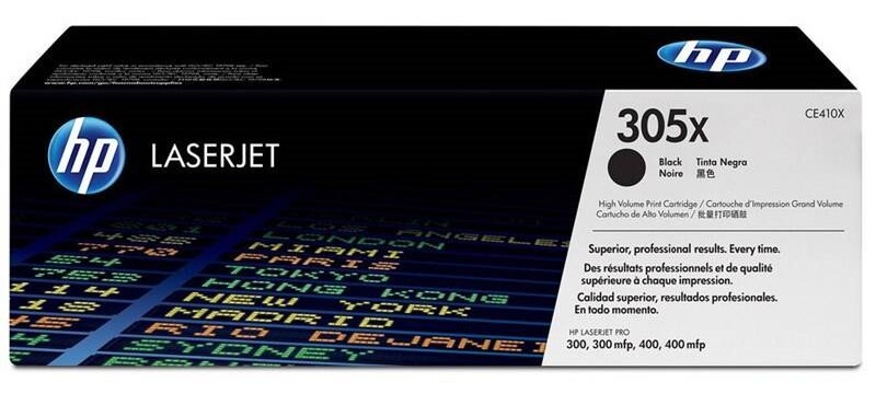 Toner HP 305X, 4 000 stran černý