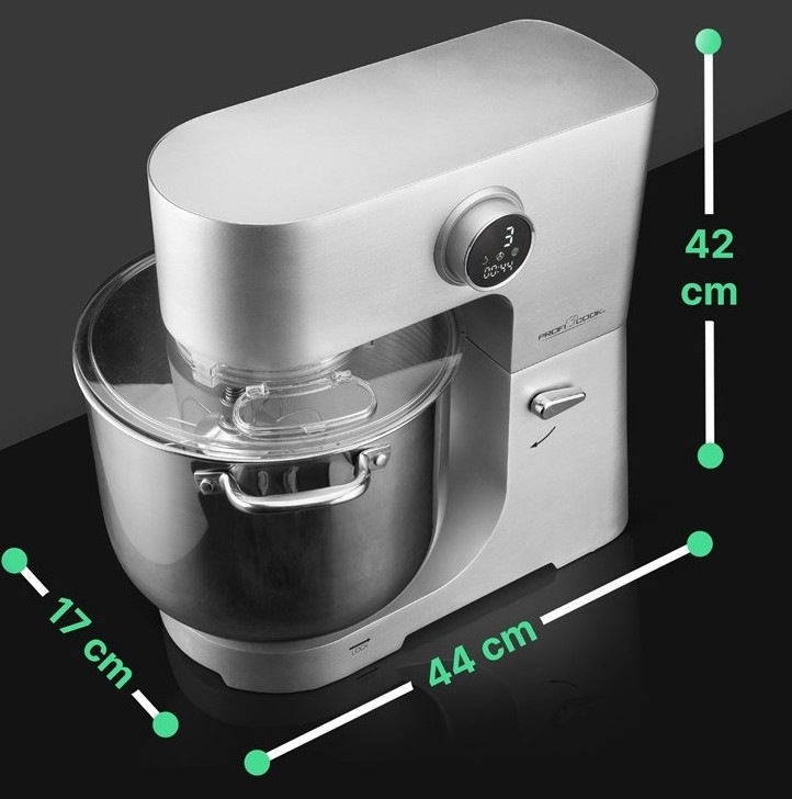 Kuchyňský robot Profi Cook KM 1254 stříbrný Kuchyňský robot Profi Cook KM 1254 stříbrný