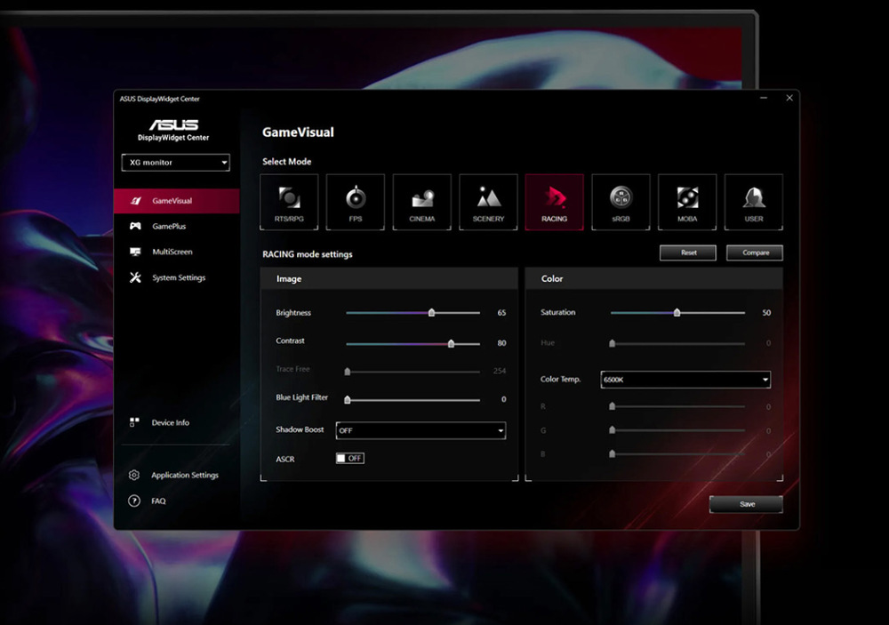 Monitor Asus ROG Strix XG27UCS černý