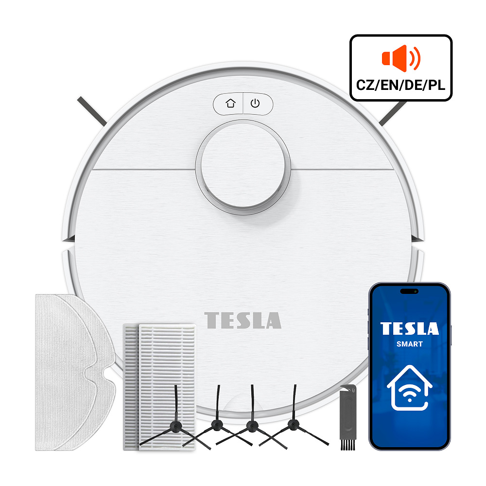 Robotický vysavač Tesla RoboStar IQ550 bílý
