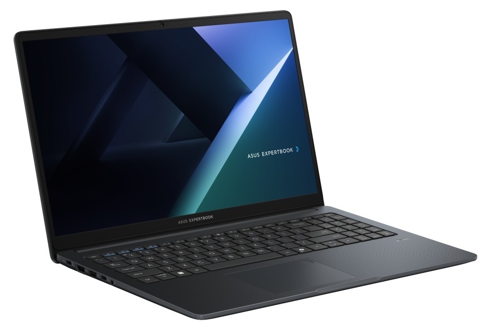 Notebook Asus ExpertBook BM1 šedý K tomu je notebook Asus ExpertBook BM1 vybavený 15,6palcovým displejem s Full HD rozlišením a jasem 300 nitů.