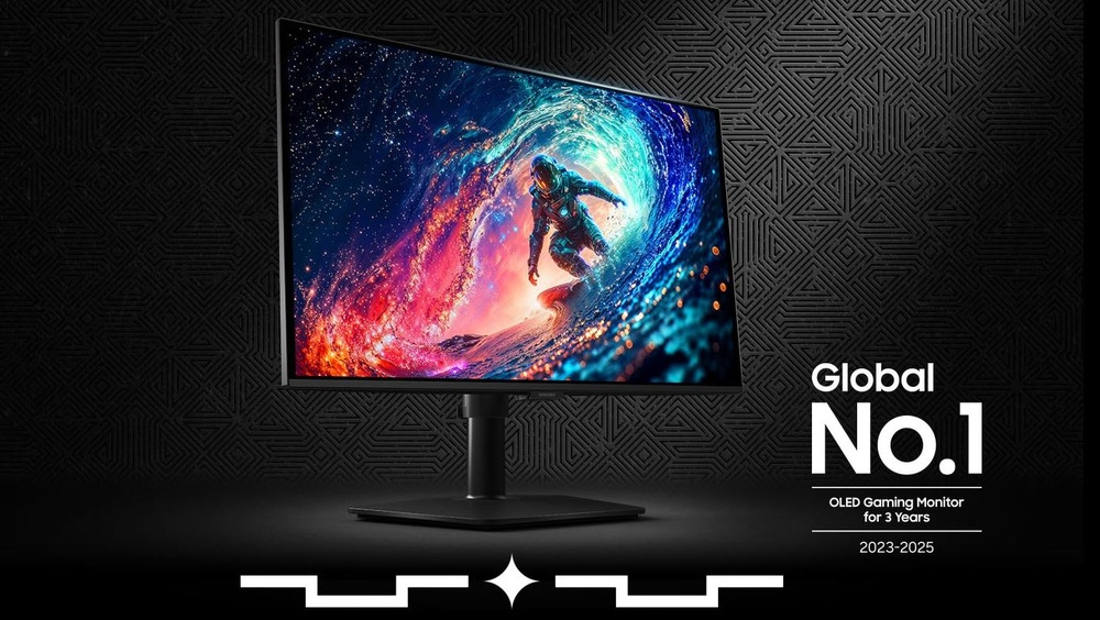 Herní monitor Samsung Odyssey OLED G6 černý Monitor Samsung Odyssey OLED G6 ocenění Global No.1