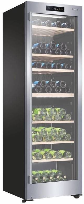 Vinotéka Haier WS137GDNFI nerez