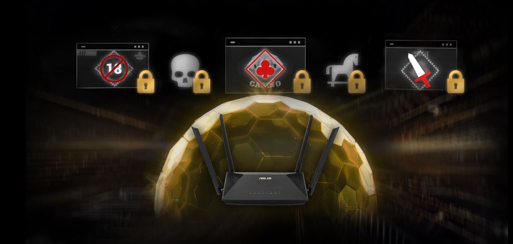 Router Asus RT-AX1800U černý Asus RT-AX1800U