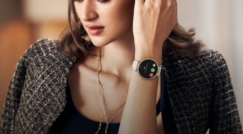 Chytré hodinky Huawei Watch GT 4 41 mm - Silver + Stainless Steel Strap