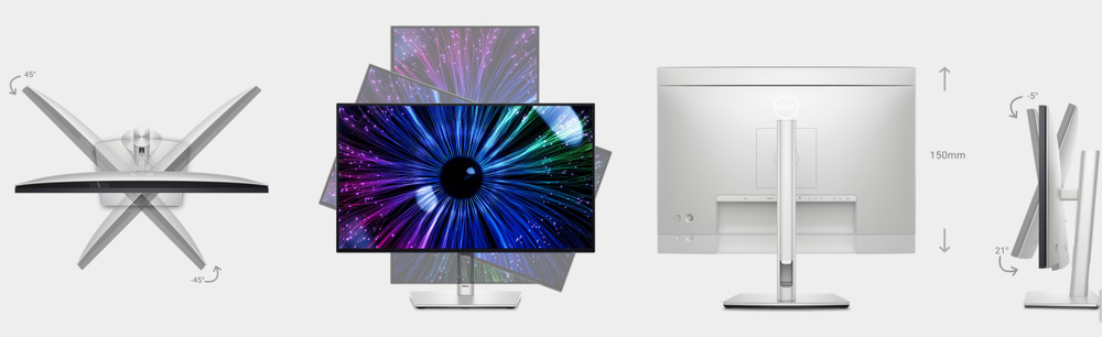 Monitor Dell UltraSharp U2424H stříbrný Monitor Dell UltraSharp U2424H stříbrný