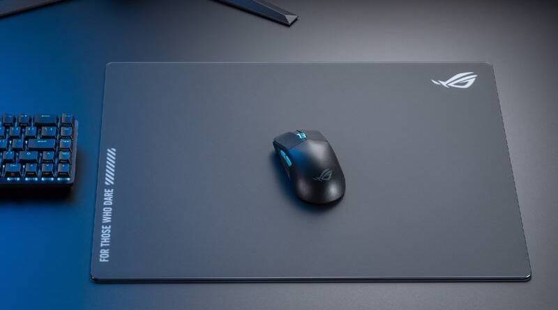 Podložka pod myš Asus ROG Moonstone ACE (vel. L) 50 × 40 cm černá