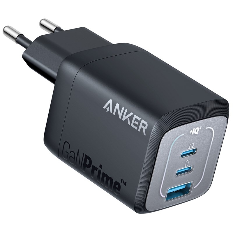 Nabíječka do sítě Anker 2x USB-C, 1x USB-A, 67 W, GaN černá
