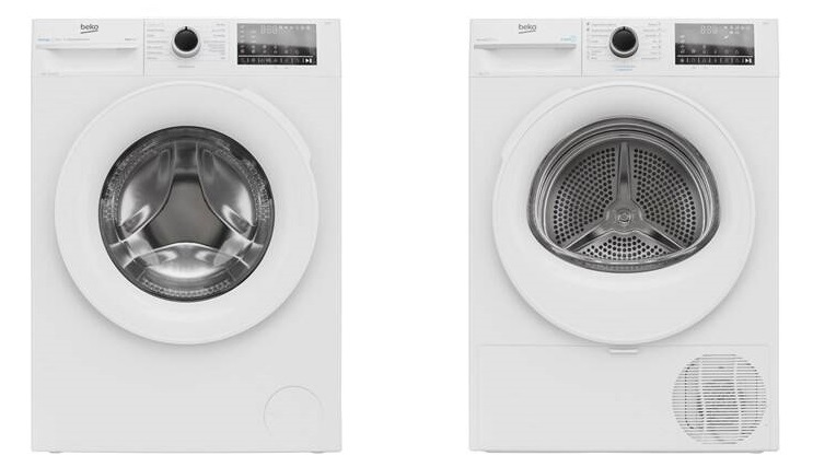 Set BEKO pračka BM3WFU4721WW + sušička BM3T4724WW