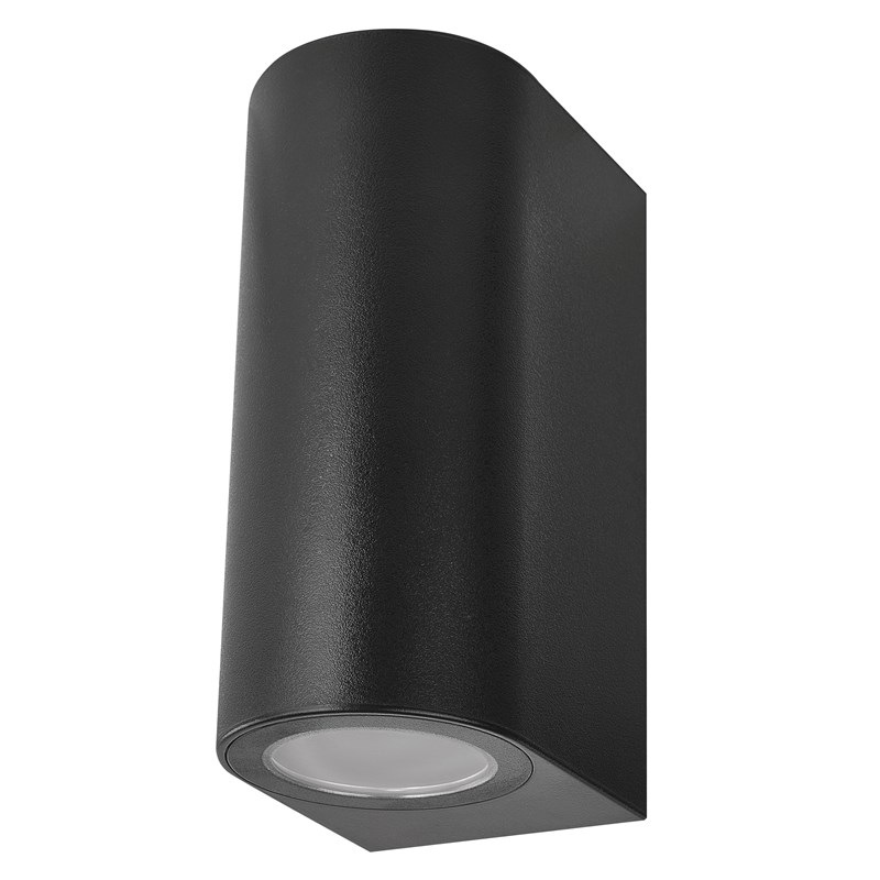 Nástěnné svítidlo EMOS Oculus ZGF020P, zahradní, GU10, IP44, MAX 35W černé