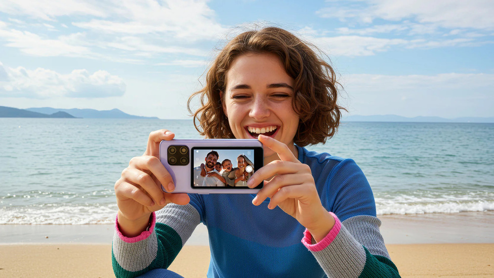 Rollei Easy Creator Selfie Monitor, černá