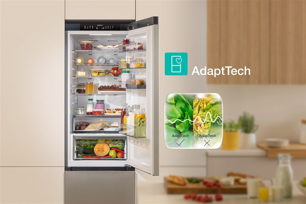 Chladnička Gorenje RN618C61X6WFE technologie AdaptTech